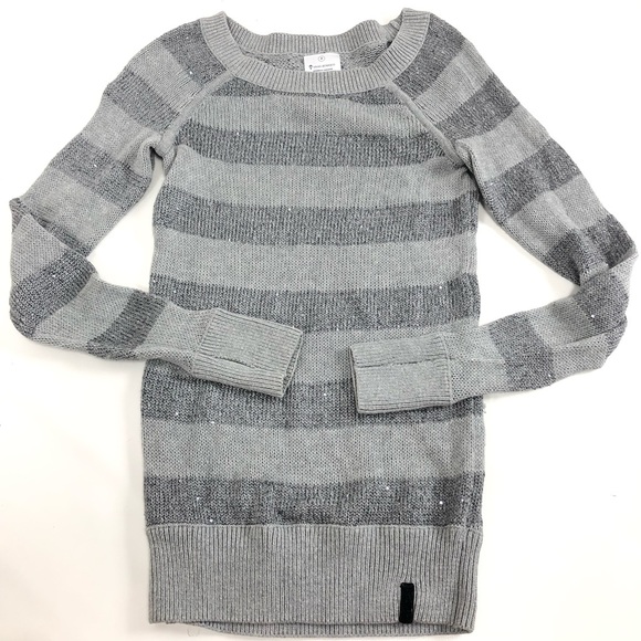 Ivivva Other - Ivivva girls gray shimmer sweater. Size 8